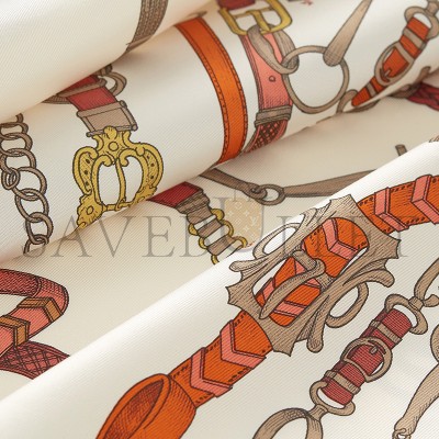 HERMÈS LES CHEVAUX DECHAINES SCARF 90 H004096S (88.5*88.5cm) HERMÈS LES CHEVAUX DECHAINES SCARF 90 H004096S (88.5*88.5cm)